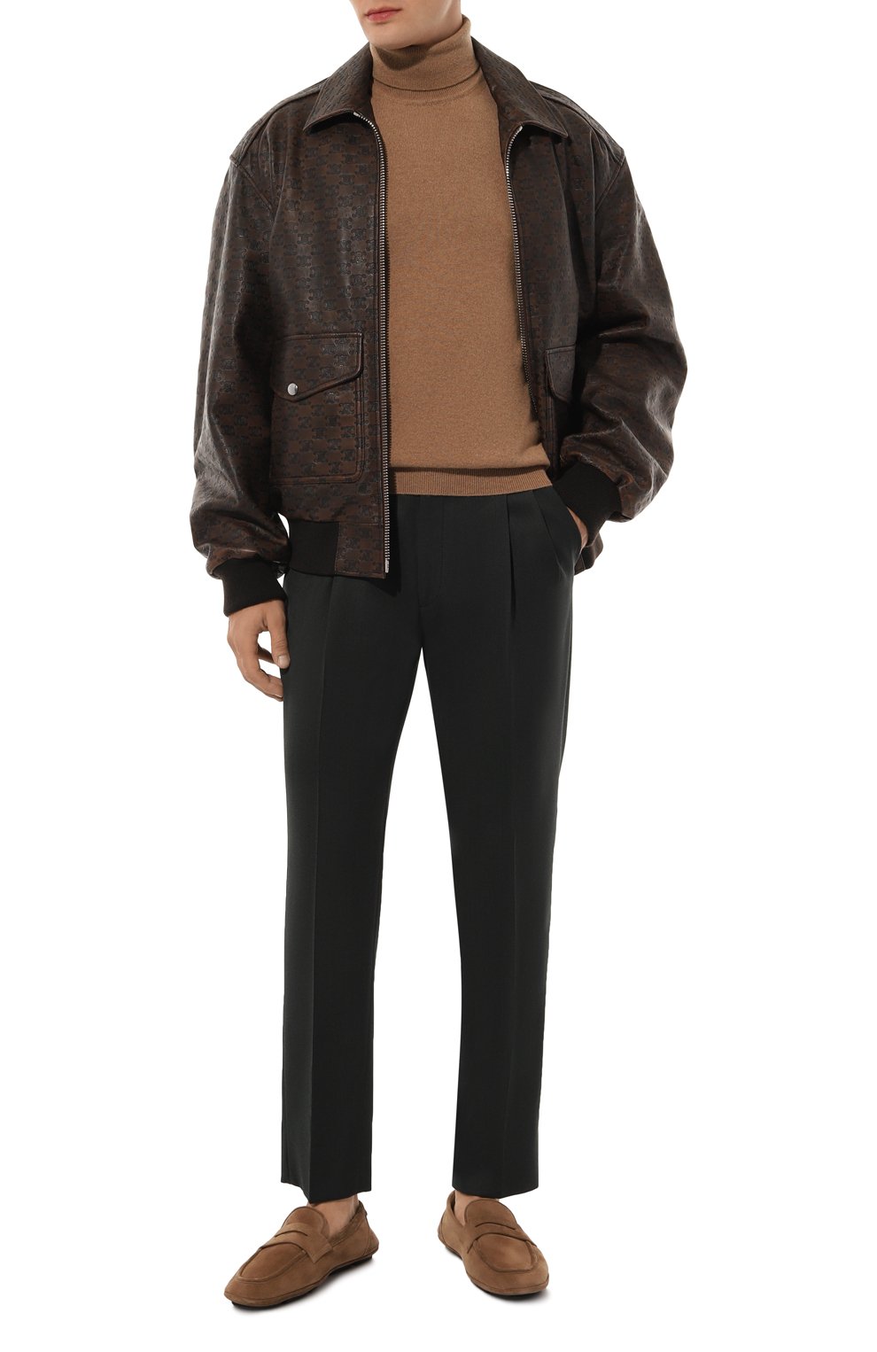 Шерстяные брюки CORNELIANI, арт. 944L21-9418240, фото 2