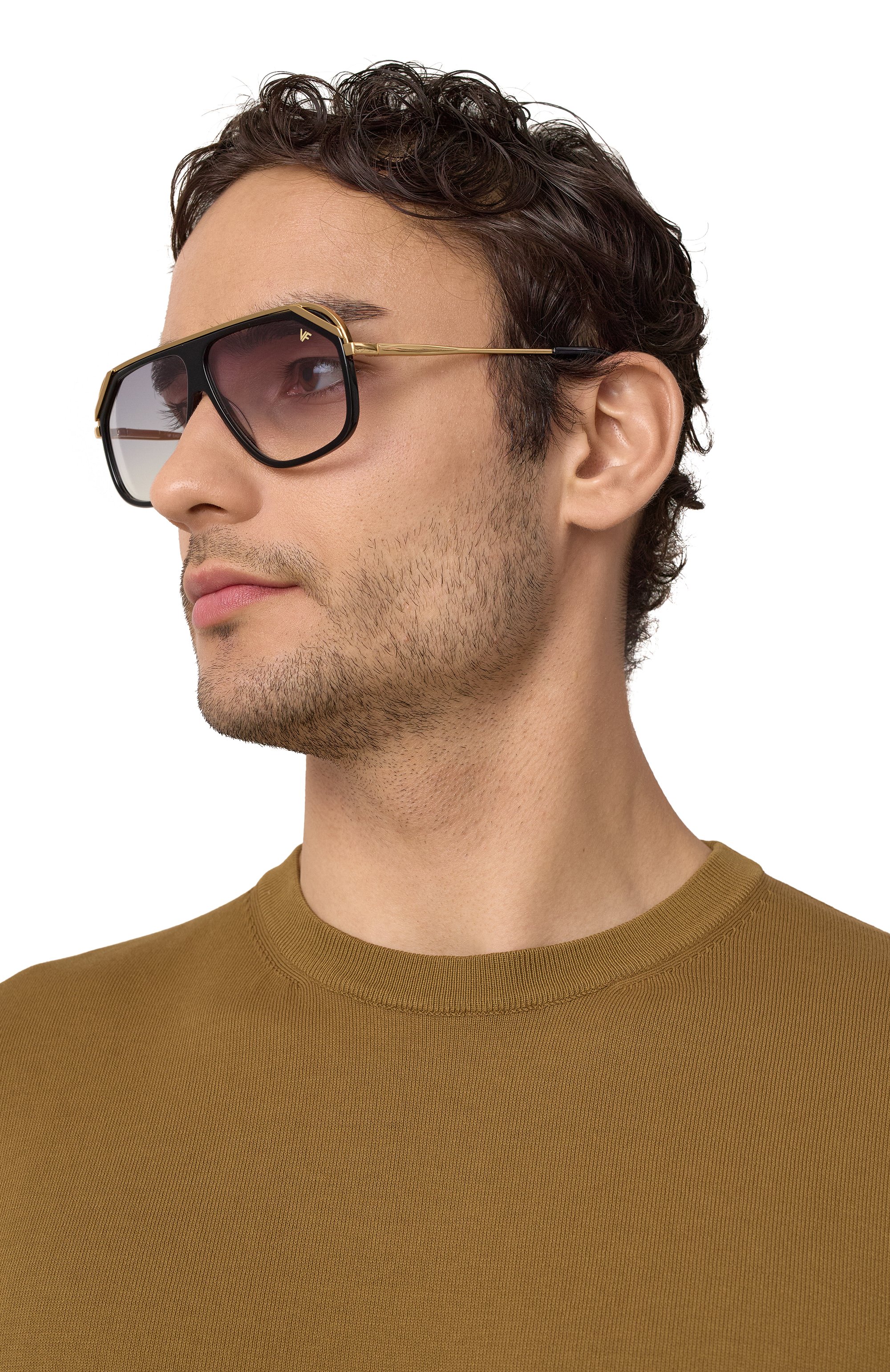 Солнцезащитные очки VINTAGE FRAMES, арт. EASTW00D BLACK/C0NCRETE, фото 2