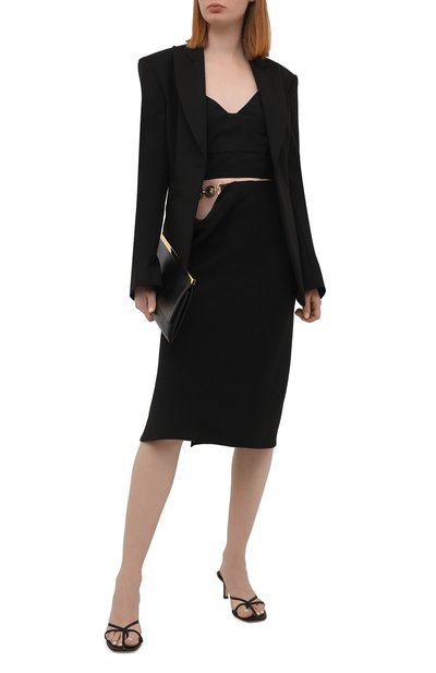 Юбка изо льна и вискозы VERSACE, арт. A89211/1F00720, фото 2