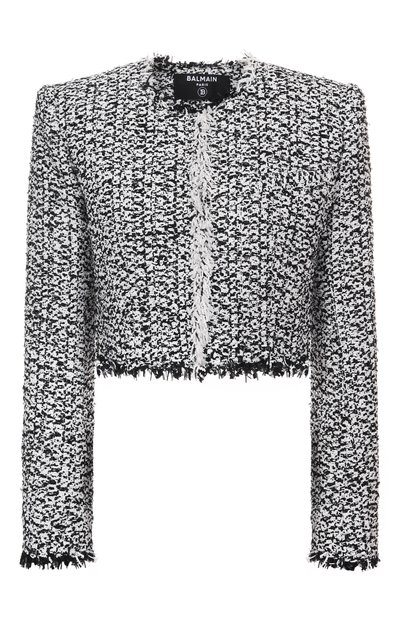 Женский жакет BALMAIN, арт. FF0SD227/XL35