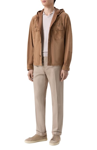 Хлопковое поло BRUNELLO CUCINELLI, арт. X29800145, фото 2