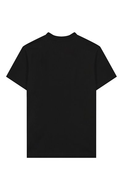 Хлопковая футболка OFF-WHITE черного цвета по цене 13050 руб., арт. 0BAA016S25JER001/4-12, фото 2 Хлопковая футболка OFF-WHITE, арт. 0BAA016S25JER001/4-12, фото 2