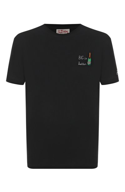 Мужская хлопковая футболка MC2 SAINT BARTH, арт. STBM P0RT0FIN0/02483H