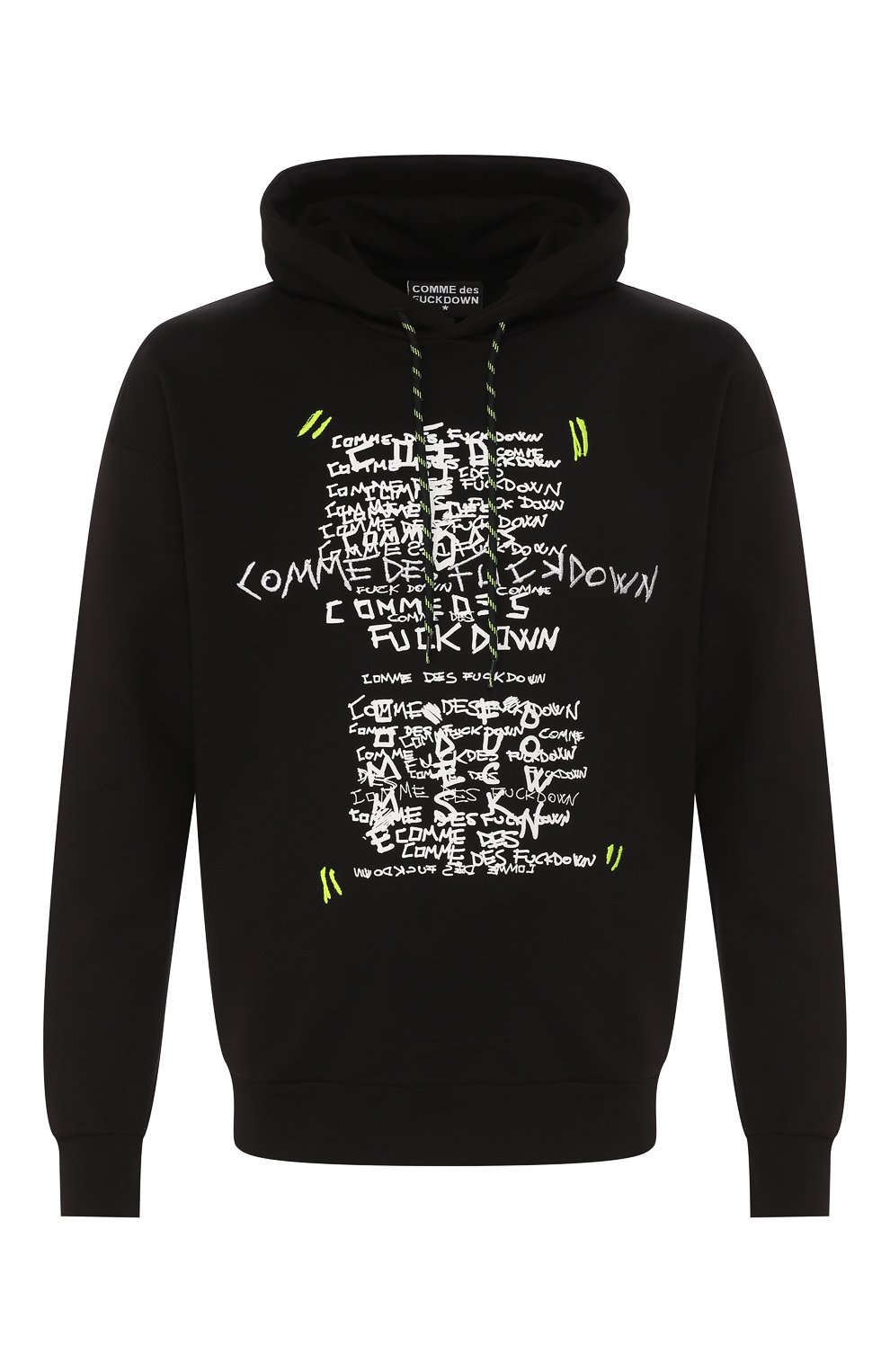 Хлопковое худи COMME DES FUCKDOWN, арт. CDFU765, фото 1