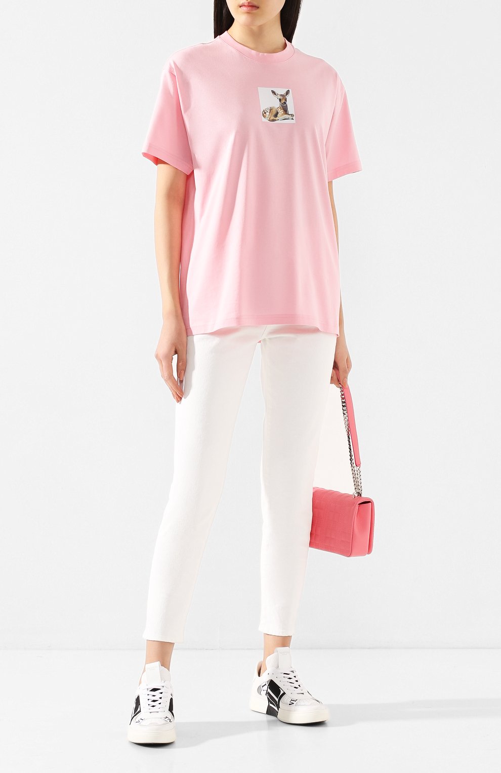 Хлопковая футболка BURBERRY, арт. 8024652, фото 2