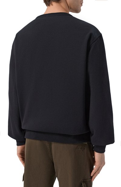 Хлопковый свитшот BURBERRY черного цвета по цене 89950 руб., арт. 8101889, фото 4 Хлопковый свитшот BURBERRY, арт. 8101889, фото 4