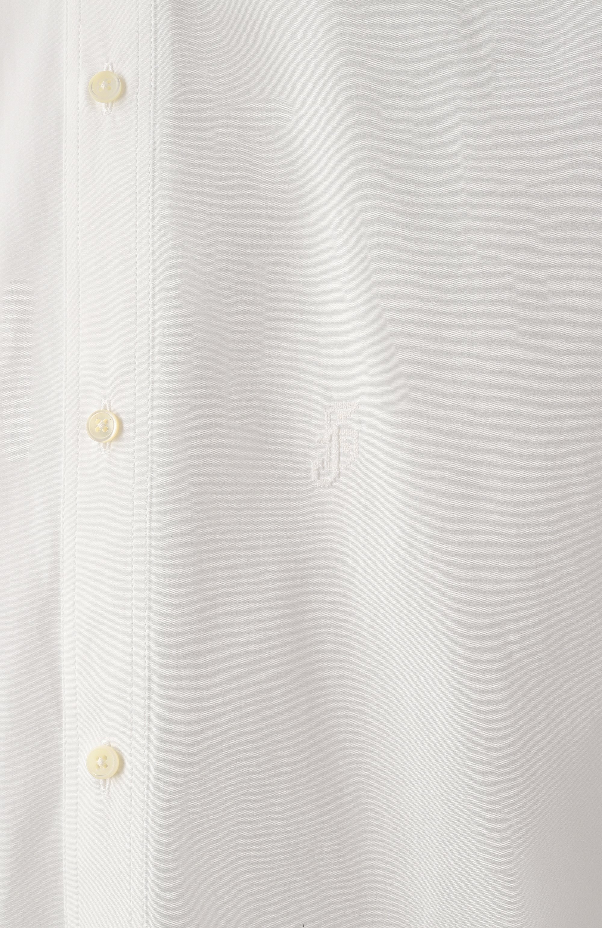 Хлопковая рубашка JIL SANDER белого цвета по цене 105500 руб., арт. J24DL0113/J45001, фото 6 Хлопковая рубашка JIL SANDER, арт. J24DL0113/J45001, фото 6