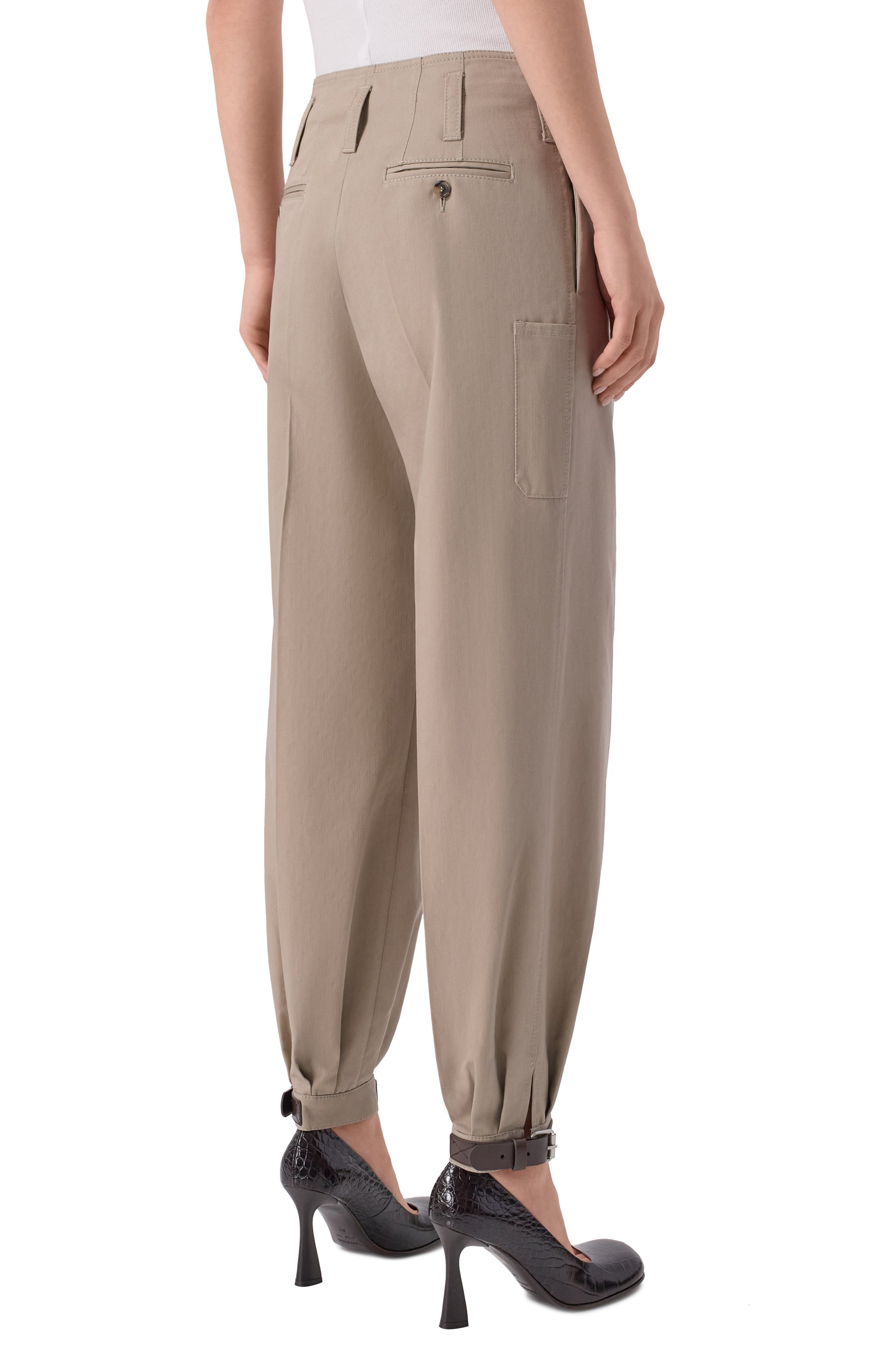 Хлопковые джоггеры MOSCHINO, арт. A0313/0419, фото 4