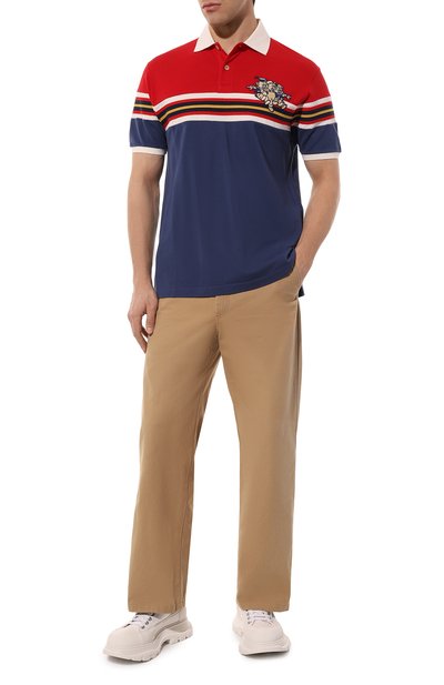 Хлопковое поло GUCCI, арт. 545718 XJAG0, фото 2