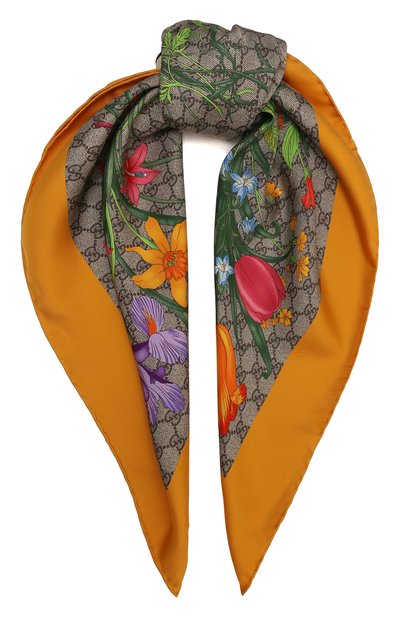 Шелковый платок GUCCI, арт. 602585 3G001, фото 1