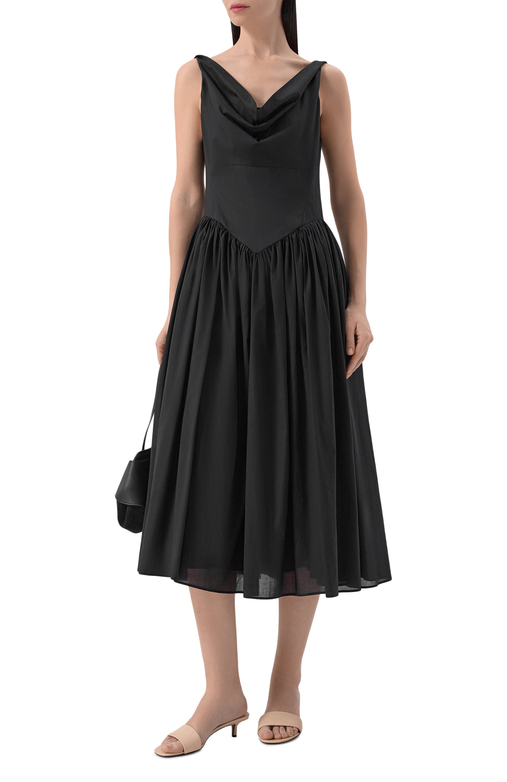 Хлопковое платье 12 STOREEZ, арт. 137512, фото 2