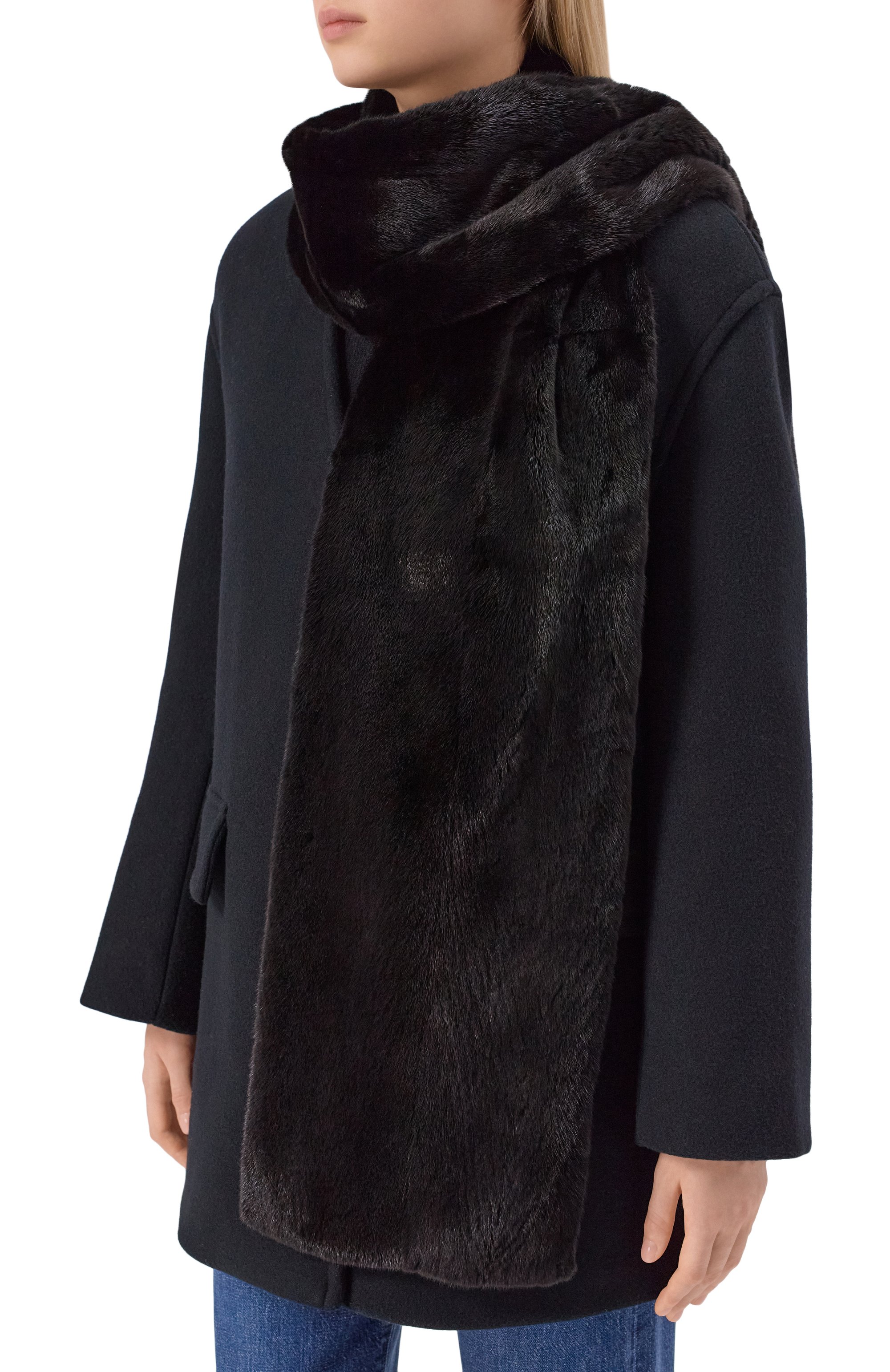 Меховой шарф из норки VICTORIA KUSENKOVA, арт. 502800002030, фото 2