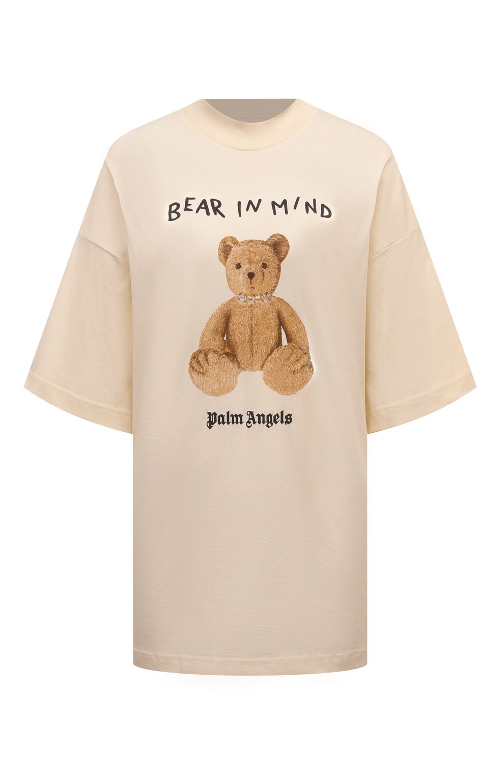 Хлопковая футболка PALM ANGELS, арт. PWAA017F24JER005, фото 1