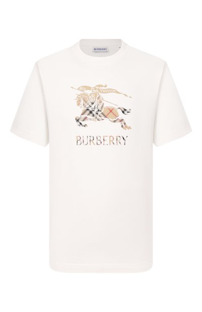 Мужская хлопковая футболка BURBERRY, арт. 8119014