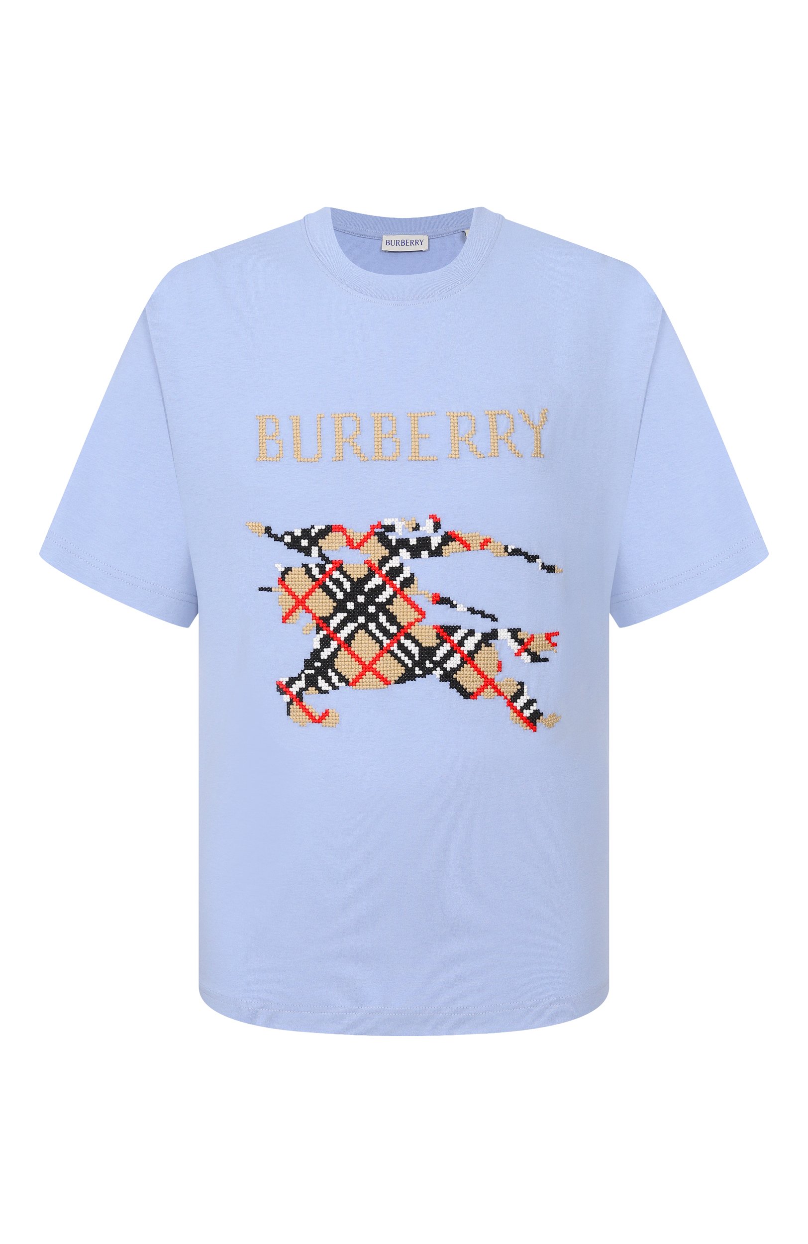 Хлопковая футболка BURBERRY, арт. 8130086, фото 1