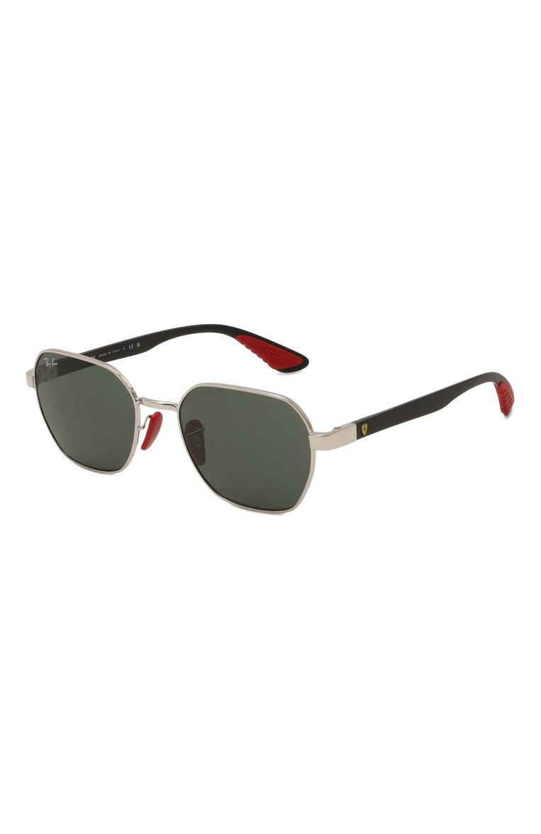 Женские солнцезащитные очки RAY-BAN зеленого цвета, арт. 3794M-F03171 | Фото 1 (Региональные ограничения белый список (Axapta Mercury): Не проставлено; Нос: Не проставлено; Материал: Металл; Тип очков: С/з; Кросс-КТ: С/з-унисекс; Очки форма: Квадратные; Оптика Гендер: оптика-унисекс)