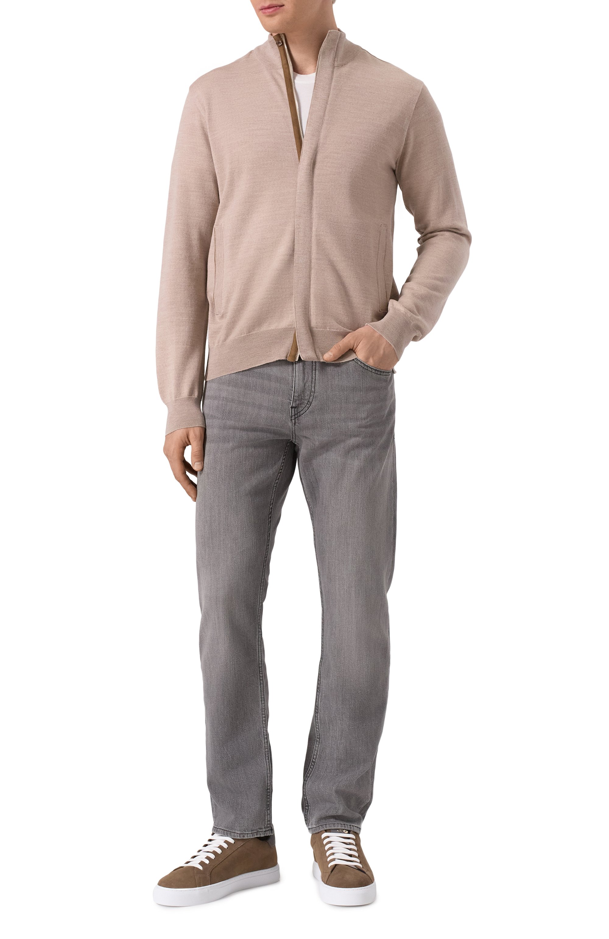 Замшевые кеды oil HIDE AND JACK, арт. E0ILLYBGWHT, фото 2