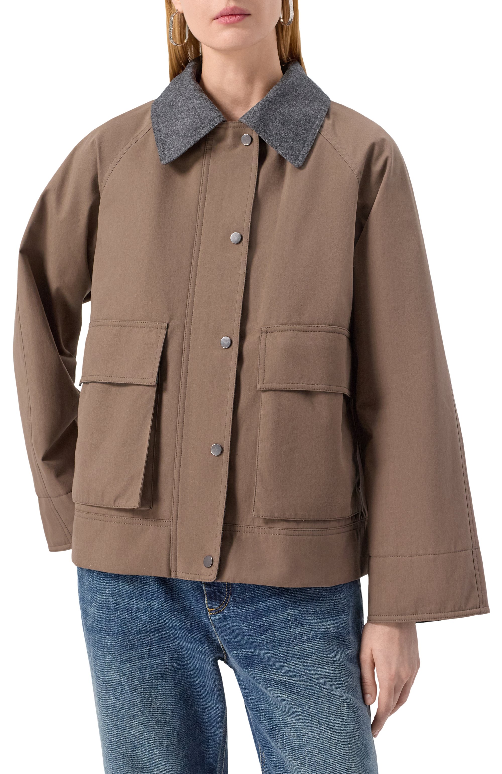 Хлопковая куртка BRUNELLO CUCINELLI, арт. MM5397907P, фото 3