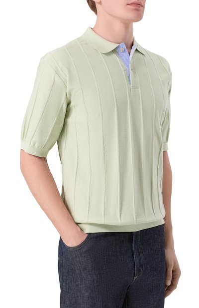 Хлопковое поло PAUL&SHARK, арт. 26411632_001, фото 3