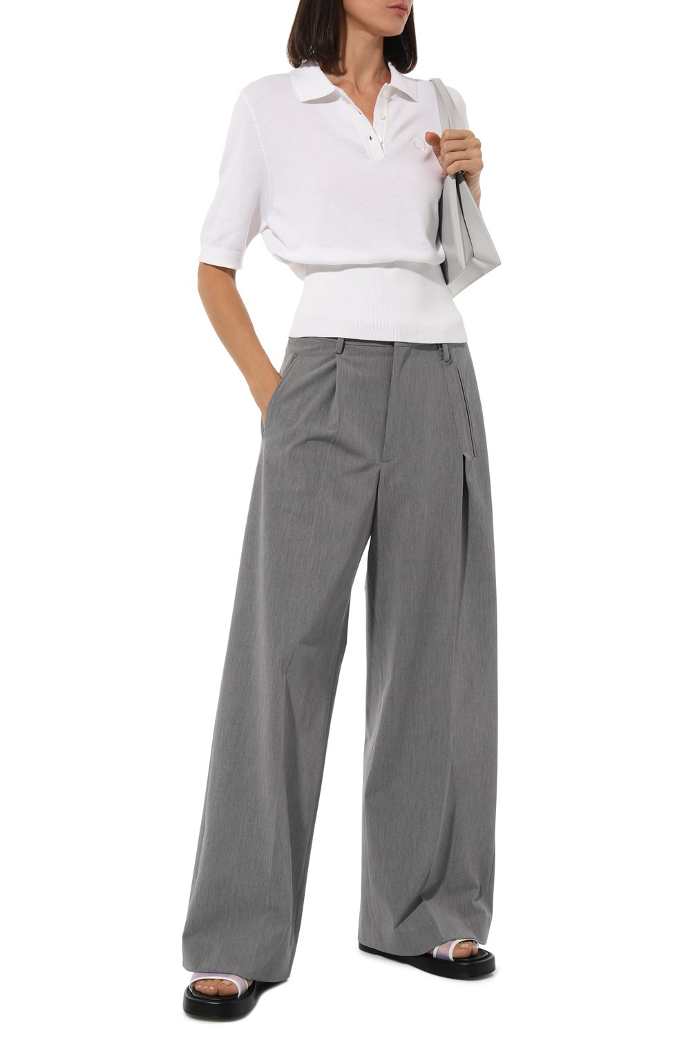 Хлопковое поло TRUSSARDI, арт. 56M00605-0F000670, фото 2