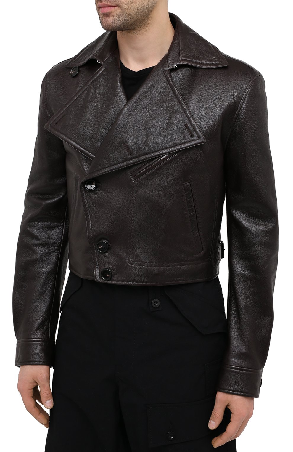 Кожаная куртка BOTTEGA VENETA, арт. 648725/V0F80, фото 3