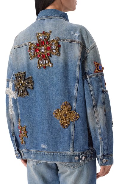 Джинсовая куртка DOLCE & GABBANA, арт. F9S69Z/G8NS8, фото 4