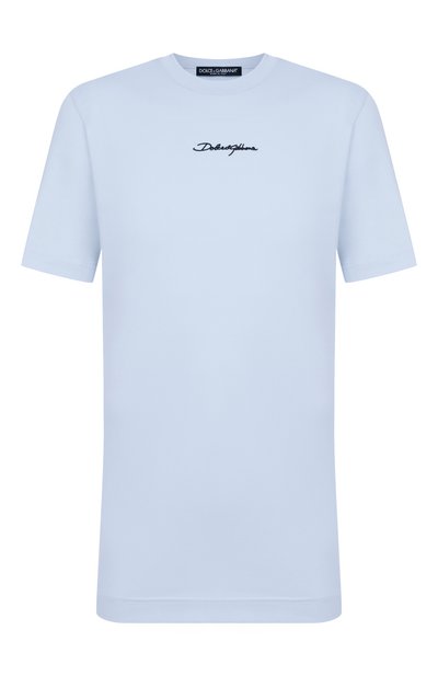 Мужская хлопковая футболка DOLCE & GABBANA, арт. G8RN8Z/G7NUB