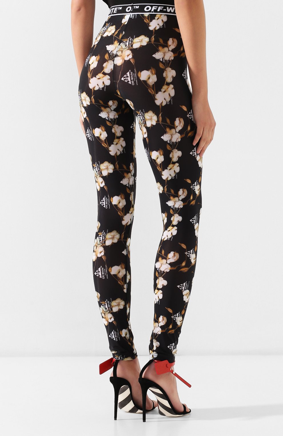Легинсы OFF-WHITE, арт. 0WCD009R19C990571000, фото 4