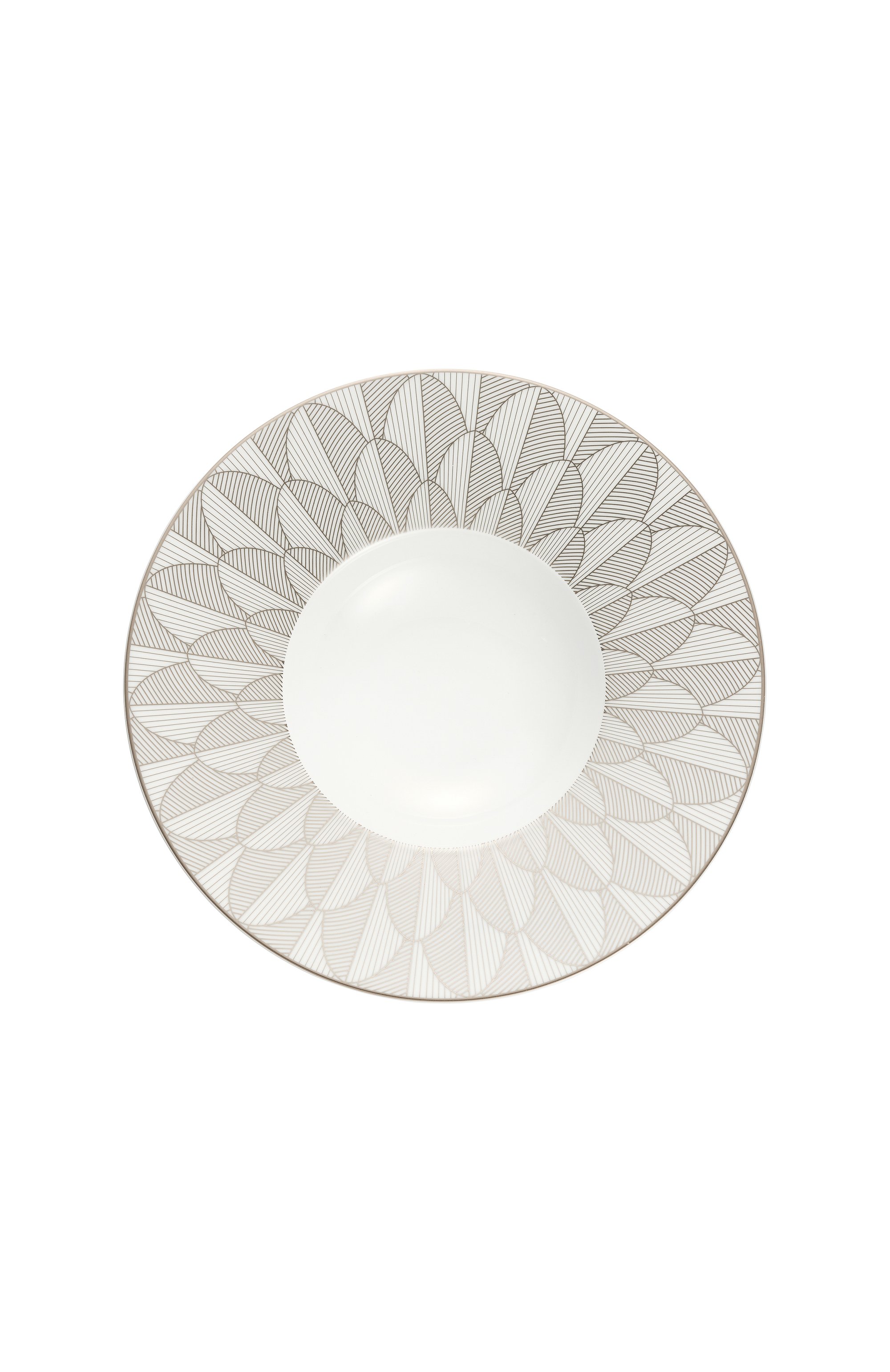 Большая глубокая тарелка platinum malmaison impériale CHRISTOFLE, арт. 07687125, фото 1