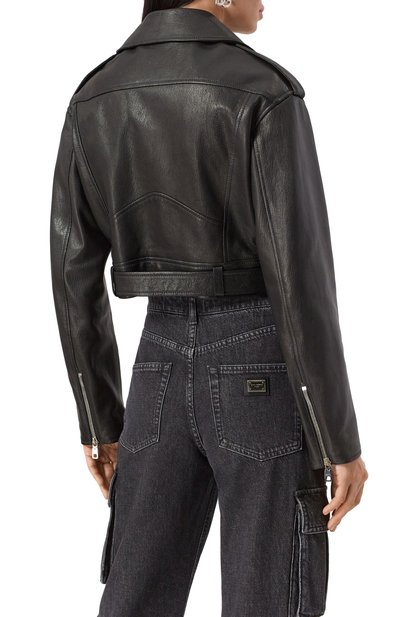 Кожаная куртка DOLCE & GABBANA, арт. F9R87L/HULVJ, фото 4