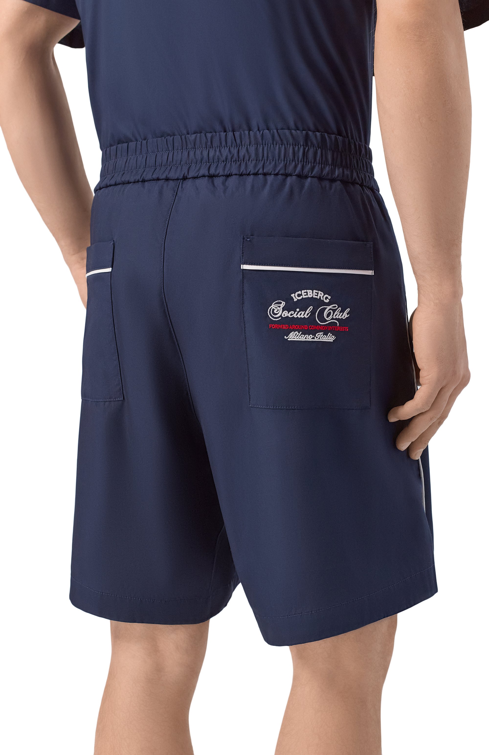 Хлопковые шорты ICEBERG, арт. D060/0187, фото 4