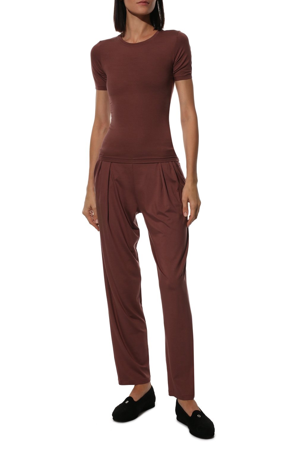 Футболка ZIMMERLI коричневого цвета по цене 10900 руб., арт. 700-3450, фото 2 Футболка ZIMMERLI, арт. 700-3450, фото 2