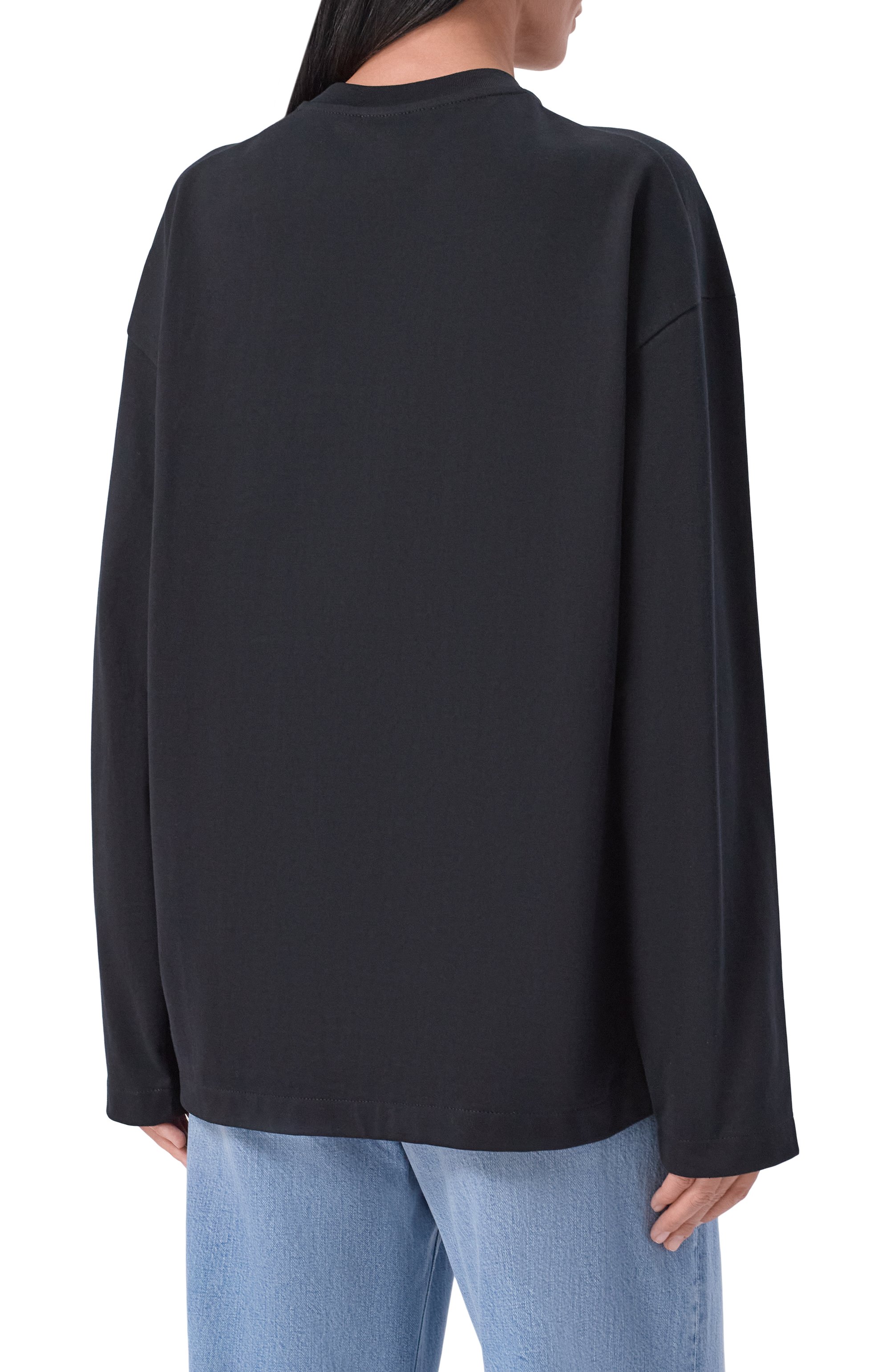 Хлопковый лонгслив JIL SANDER, арт. J02GC0174/J20348, фото 4