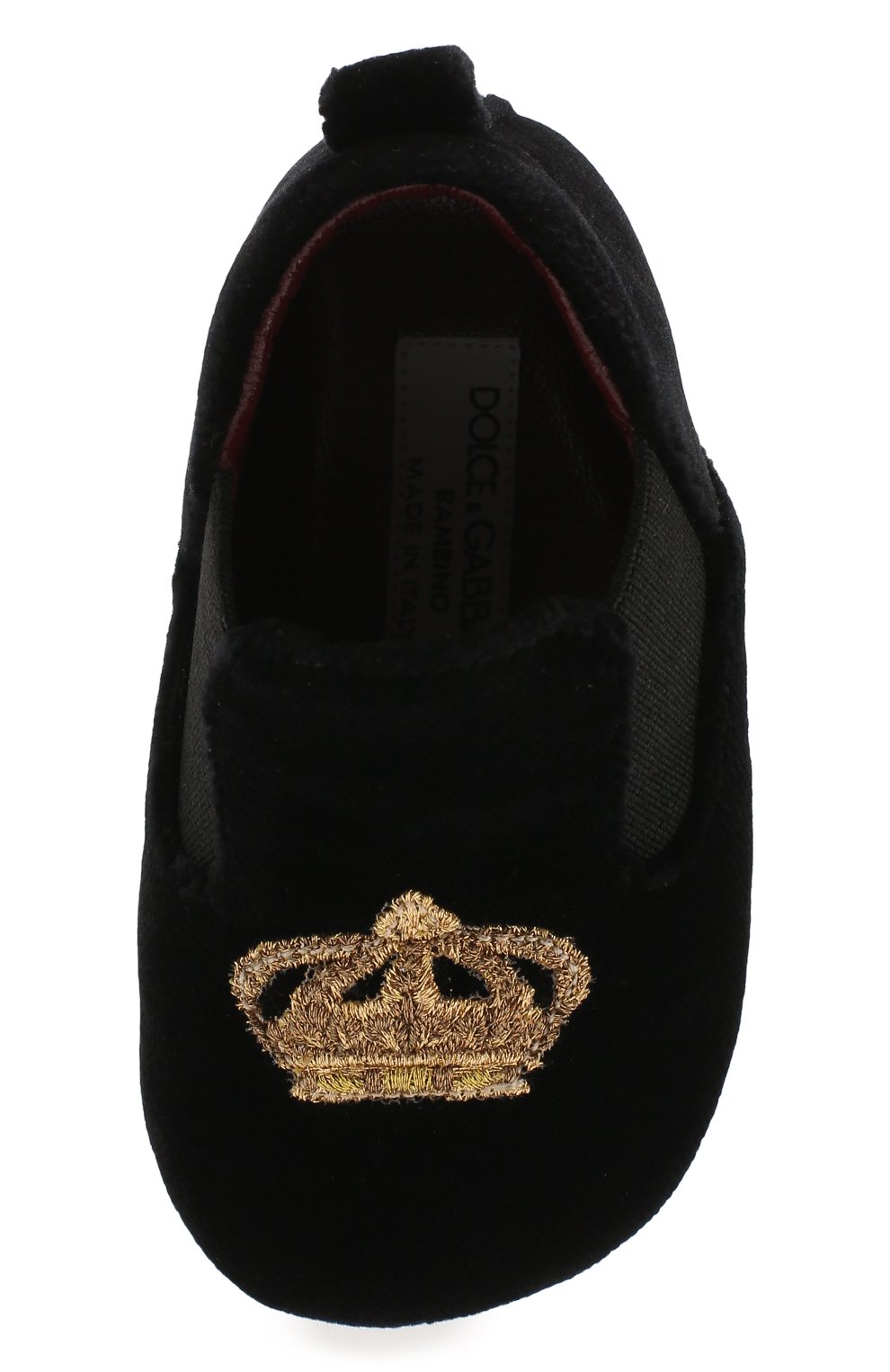 Текстильные пинетки DOLCE & GABBANA, арт. DK0070/AE173, фото 4