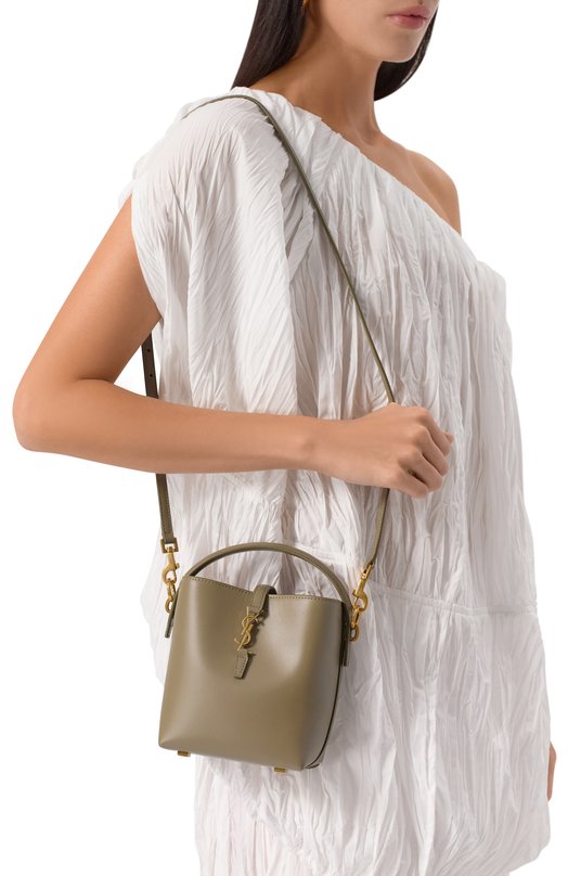 Сумка Le 37 mini Saint Laurent 765870/2R20W Хаки  765870/2R20W Фото 2