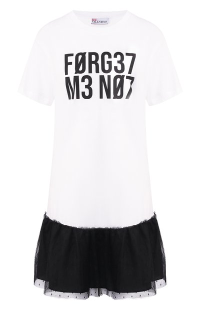 Женское хлопковое платье REDVALENTINO, арт. RR3MJ00V/DAF
