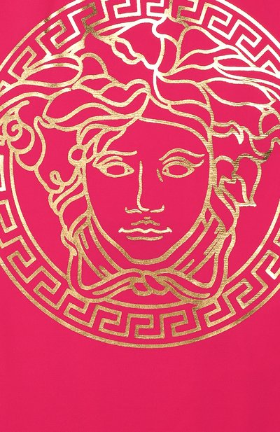 Слитный купальник VERSACE фуксия цвета по цене 23800 руб., арт. YC000283/A233889/4A-6A, фото 3 Слитный купальник VERSACE, арт. YC000283/A233889/4A-6A, фото 3