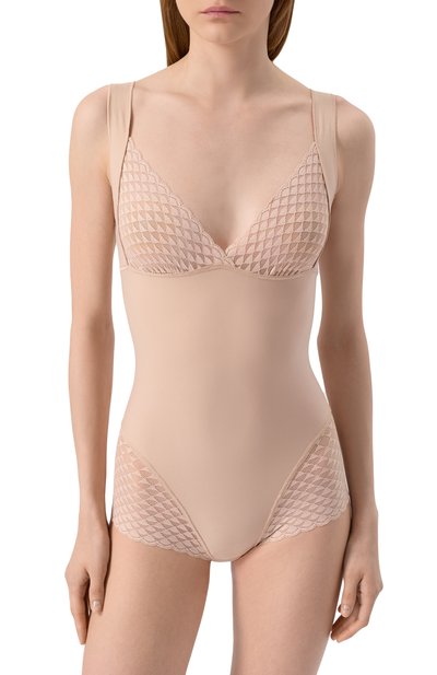 Боди SIMONE PERELE бежевого цвета по цене 18070 руб., арт. 19Y500, фото 2 Боди SIMONE PERELE, арт. 19Y500, фото 2