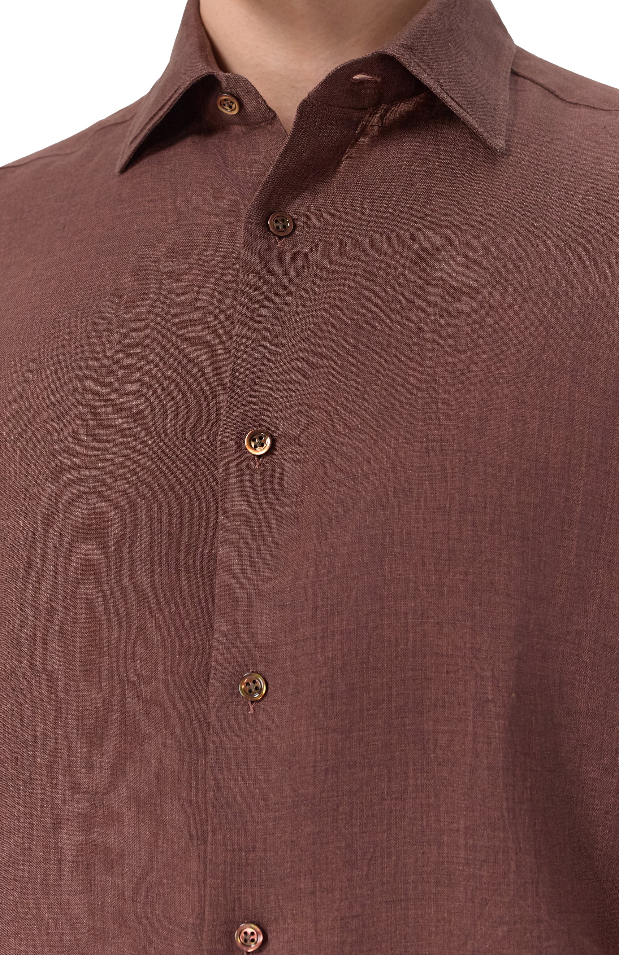 Льняная рубашка GIAMPAOLO, арт. 608/TS44322, фото 5