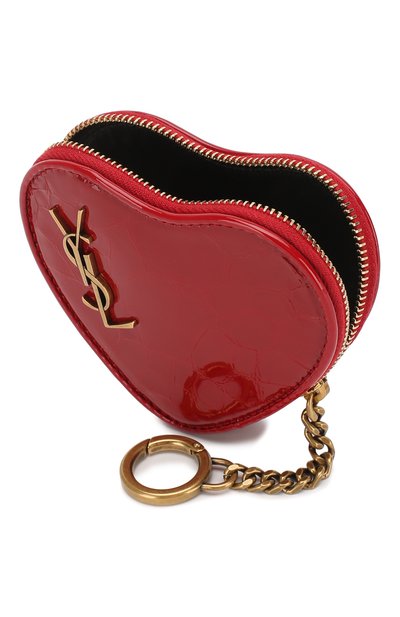 Кожаная ключница SAINT LAURENT, арт. 546178/00X0W, фото 3