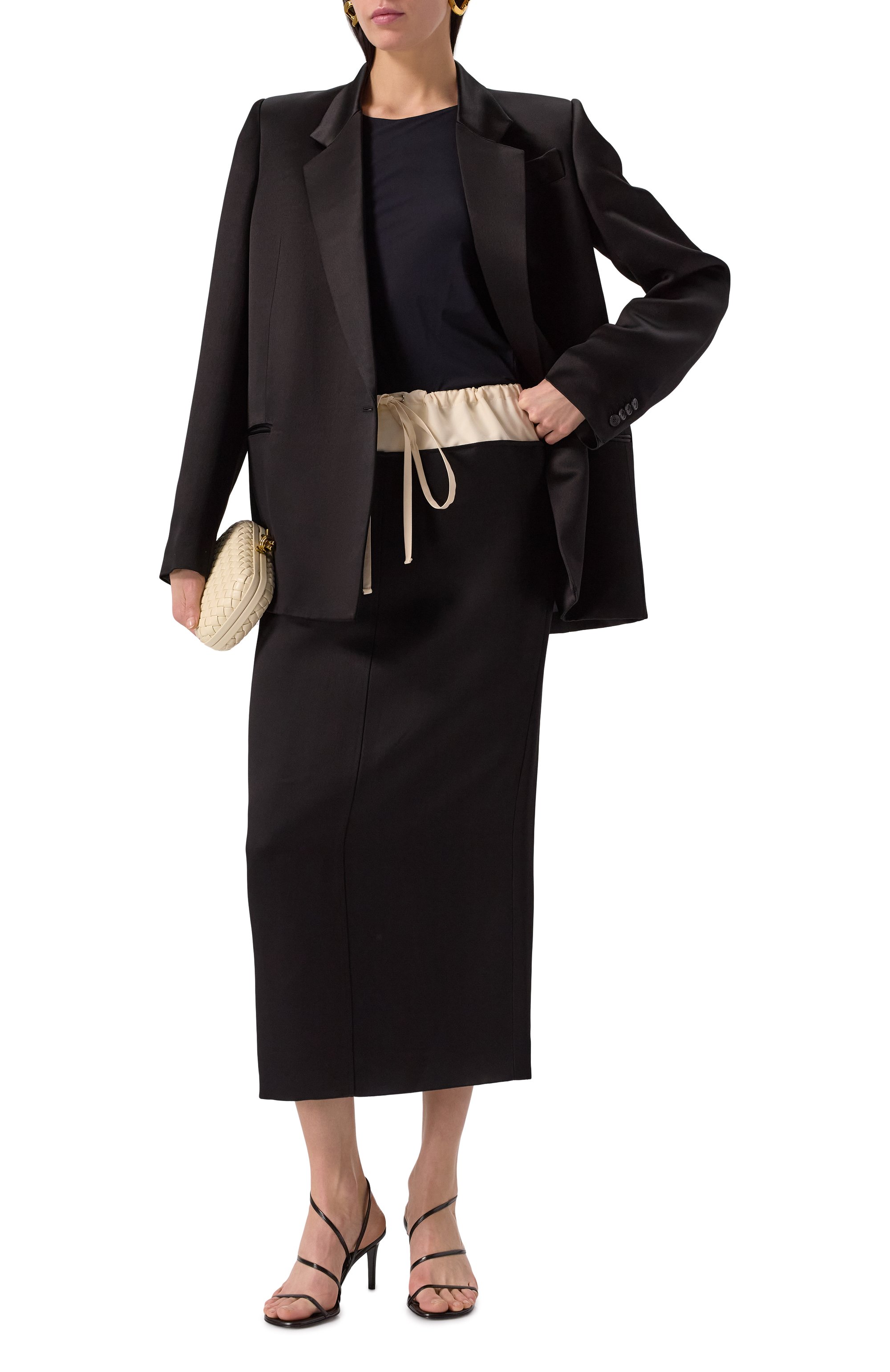 Майка JIL SANDER черного цвета по цене 21600 руб., арт. J01NC0016/J70026, фото 2 Майка JIL SANDER, арт. J01NC0016/J70026, фото 2