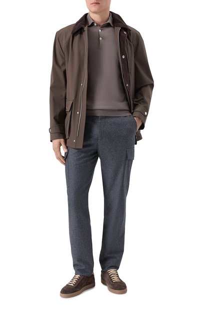 Хлопковое поло BRUNELLO CUCINELLI, арт. M29800125, фото 2