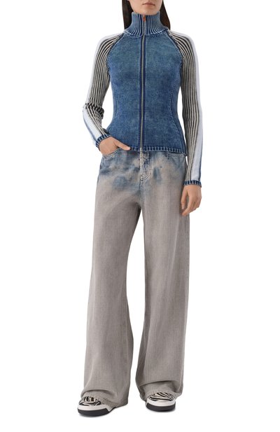 Джинсы 1996 d-sire DIESEL серого цвета по цене 48800 руб., арт. A06925/09N93, фото 2 Джинсы 1996 d-sire DIESEL, арт. A06925/09N93, фото 2