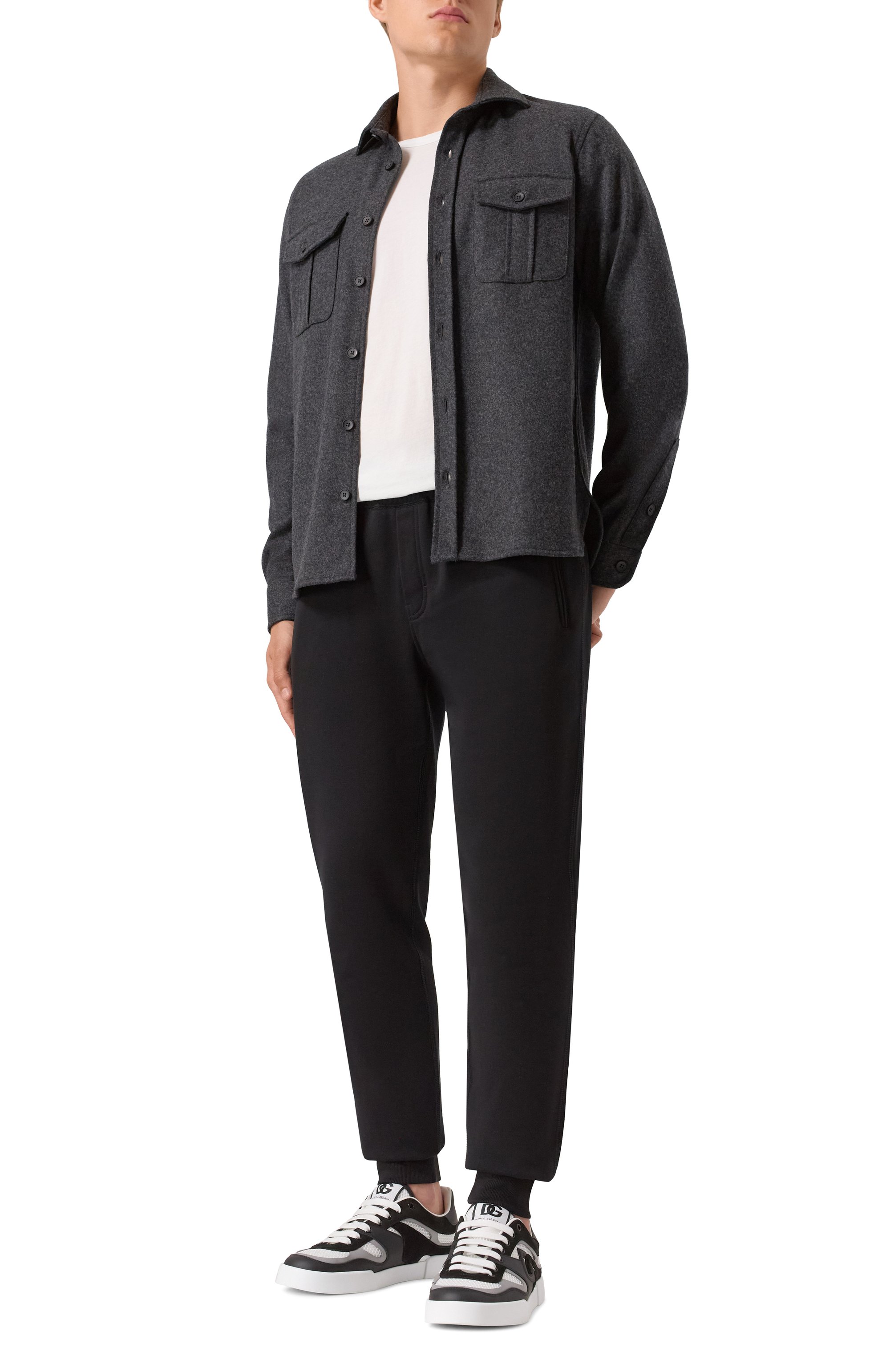 Рубашка из шерсти и кашемира ANDREA CAMPAGNA, арт. CAMLMIL/WCFELT, фото 2