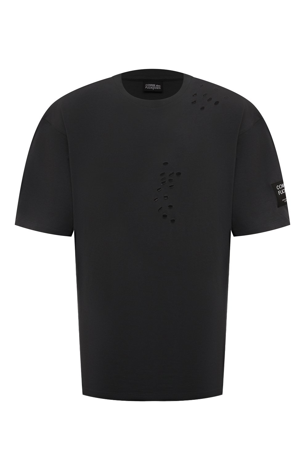 Хлопковая футболка COMME DES FUCKDOWN, арт. CFABM01384, фото 1