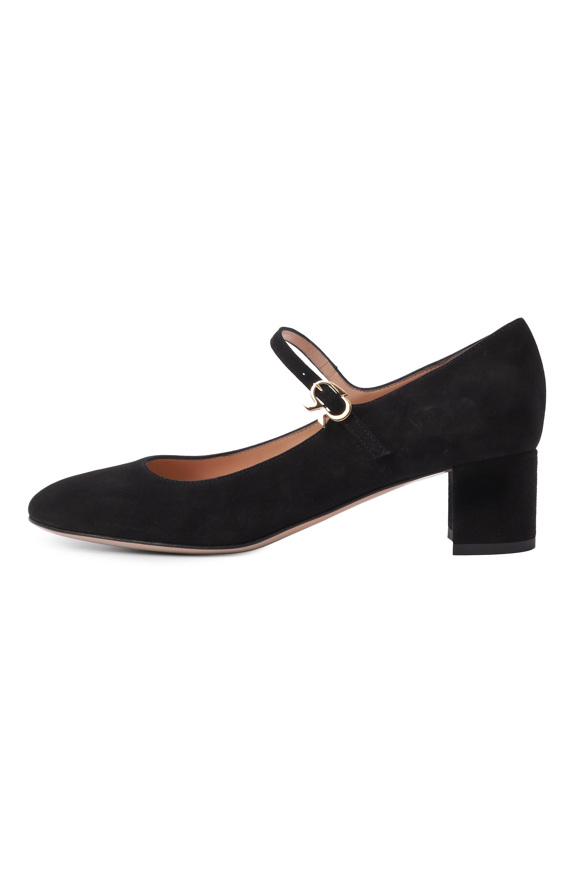 Замшевые туфли mary ribbon 45 GIANVITO ROSSI, арт. G22358.45RIC.CAMNER0, фото 4