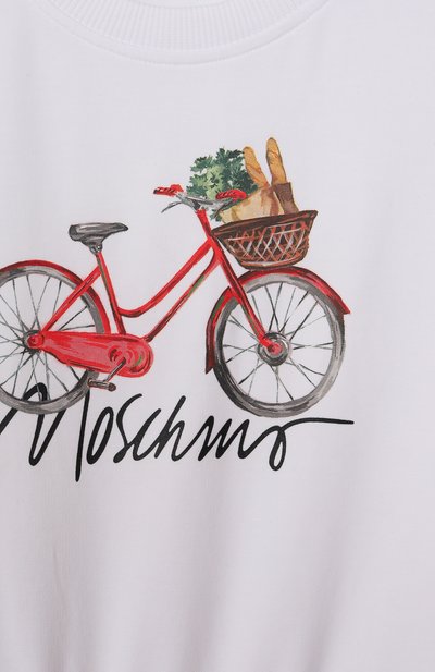 Хлопковый свитшот MOSCHINO, арт. HDF06C/LDA13/4-8, фото 3