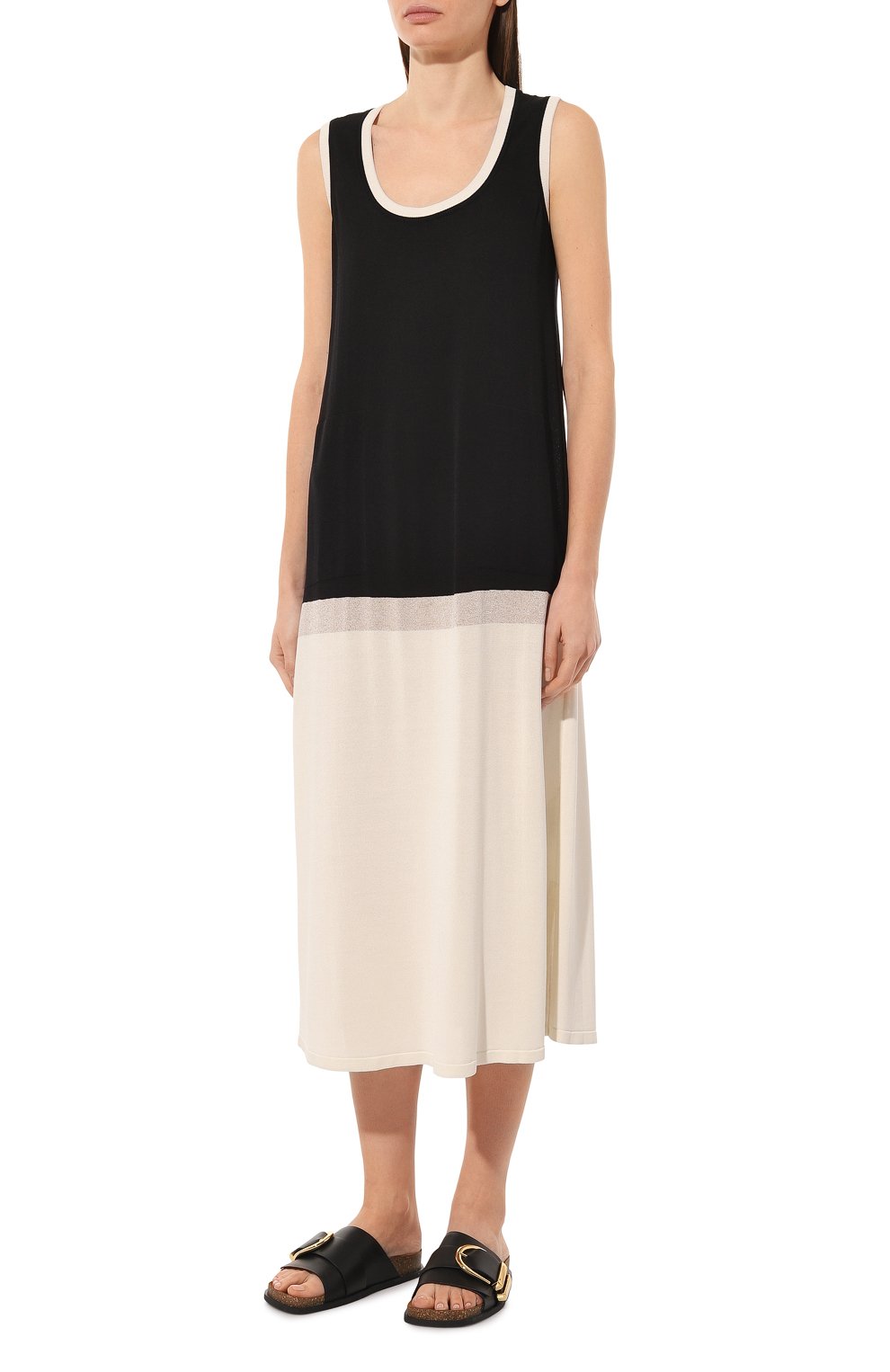 Платье из шерсти и вискозы FREEAGE, арт. S23.DR067.6079.900, фото 3