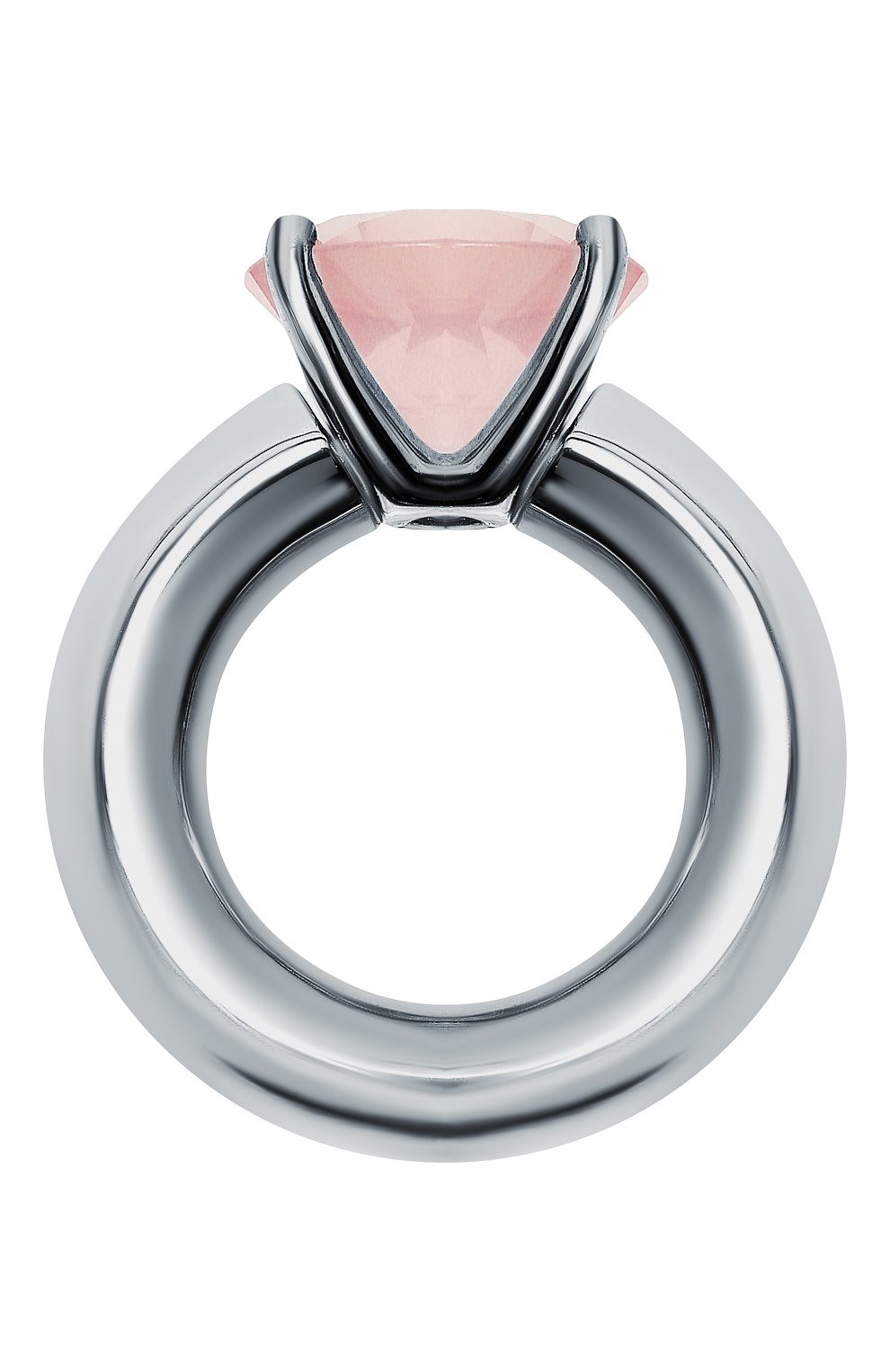 Кольцо cartoon ring с розовым кварцем MOONKA, арт. cr-r-qrz, фото 4