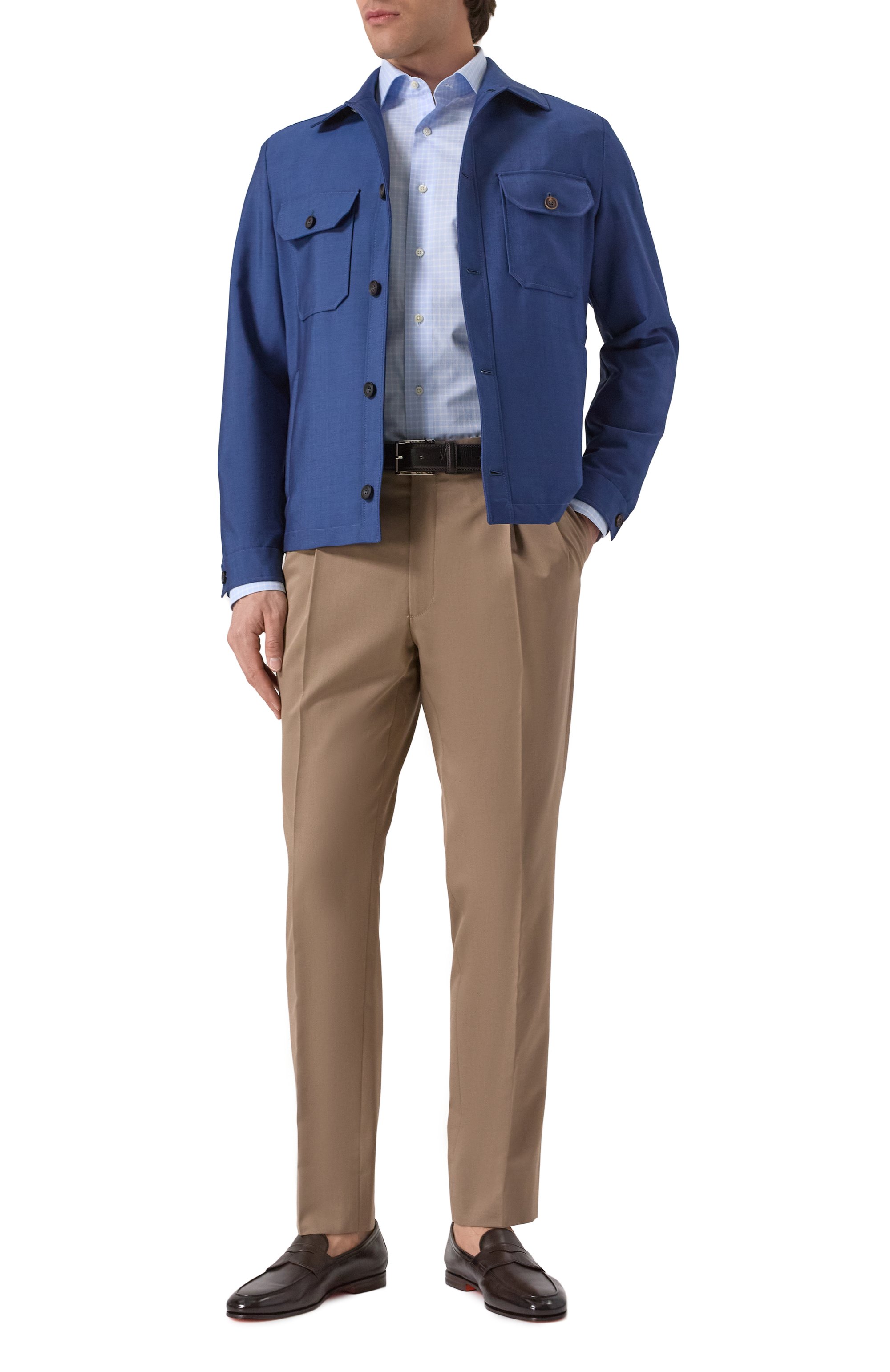 Хлопковая рубашка CANALI, арт. NCL7098/GR03304, фото 2